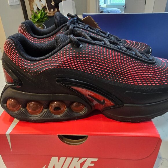 NIKE AIR MAX DN ES | BRED BLACK | US 10 | HV5235-002 | BRAND NEW | MENS SNEAKER - Picture 6 of 15